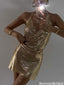 Unique Gold Sequin Halter Homecoming Dress Sparkly Backless Bodycon Party Mini,HD1221