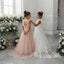 Beautiful 3D Floral Applique A-Line Tulle Flower Girl Dress for Wedding Party, FGS0056