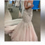 Elegant White Sweetheart Sleeveless Mermaid Long Wedding Dresses With Sweep Trailing,WD0569