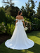 Modern Off Shoulder Beaded Wedding Dresses Fancy Detachable Train Gown,WD0644