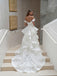 Beautiful 3D Floral Applique Wedding Dresses Classy Off The Shoulder Ballgown Train,WD0625