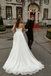 Stunning Strapless Pleated A Line Wedding Dresses Modern Chic Floor Length Gown,WD0616
