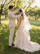 Beautiful Floral Lace Wedding Dresses Modern Sleeveless Mermaid Boho Bridal Gown,WD0617