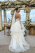 Modern Sweetheart Pearl-Trimmed High-Low Tulle Wedding Dresses with Sleeves,WD0633