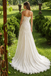 Modern Pleated Chiffon Wedding Dresses Strapless Side Slit Beach Bridal Gowns,WD0590