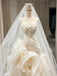 Fancy Unique Ivory Wedding Dresses Mermaid Silhouette Tulle Ruffles Classy Bridal,WD0612
