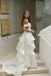 Beautiful 3D Floral Applique Wedding Dresses Classy Off The Shoulder Ballgown Train,WD0625