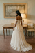 Elegant Off-Shoulder Corset Wedding Dresses Unique Lace A-Line Floor-Length Gown,WD0622