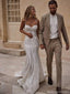 Sexy Sparkly Sequin Mermaid Wedding Dresses Sweetheart Sleeveless Bridal Dress,WD0586
