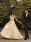 Elegant White Spaghetti Strap Sleeveless Mermaid Long Wedding Dresses With Sweep Trailing,WD0571