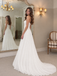 Unique Strapless Ruched Pleated Chiffon White Wedding Dresses With Chapel Train,WD0655