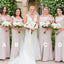 Formal Mismatched Sleeveless Mermaid Long Bridesmaid Dresses Online, BG821