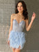 Shiny Sweetheart Sleeveless Short Mermaid Sequin Homecoming Dresses For Party Online, HD0876