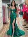 Sexy Sweetheart Satin Mermaid Long Prom Dress With Trailing Online, OL306