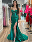 Sexy Sweetheart Satin Mermaid Long Prom Dress With Trailing Online, OL306