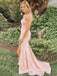 Sexy Sweetheart Lace Mermaid Pink Long Prom Dress With Trailing Online, OL298