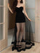Elegant Sweetheart Mermaid Tulle Illusion Prom Dresses Formal Dress, OL680