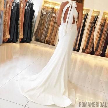 Hot selling Fashion Floor-length White Sleeveless sexy party gowns, long Prom Dress, PD0449