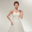 Sweetheart Ivory Tulle Lace up back Wedding Dresses With Train, WD0458