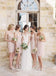 New Arrival Lace Cheap Simple Elegant Short Bridesmaid Dresses, BD0428
