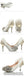 Popular Handmade Rhinestone High Heels Pointed Toe Crystal Wedding Shoes, S002