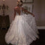 Sparkly Sequins A-Line V-back Popular Long Prom Dress, PD0616