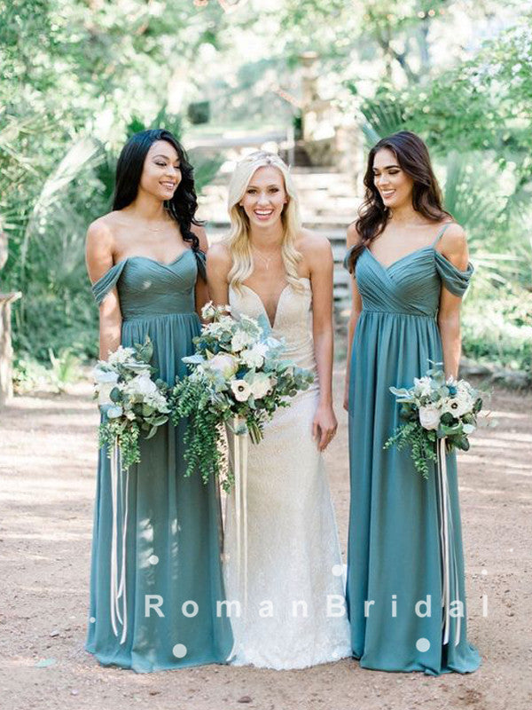 roman bridesmaid dresses Bridal Collection Roman Style Bridesmaid Dresses AW Romaine Dress, Midnight Navy Velvet Floor Length V-Neck