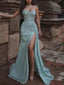 Sparkly Sweetheart Mermaid Prom Dress with Side Split, WGP240