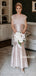 Simple Scoop Neck Mermaid Long Bridesmaid Dresses Online,RBWG0060