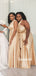 Mismatched Simple Floor-length Mermaid Long Bridesmaid Dresses Online,RBWG0070