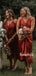 Simple V-nek A-line Long Bridesmaid Dresses Online,RBWG0063