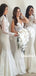 Simple Mermaid Long Sleeve Lace Long Bridesmaid Dresses Online,RBWG0064