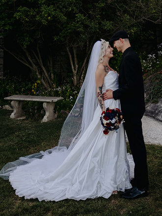 Cheap Straight A-line Satin Ball Gown Simple Wedding Dresses, WD0151