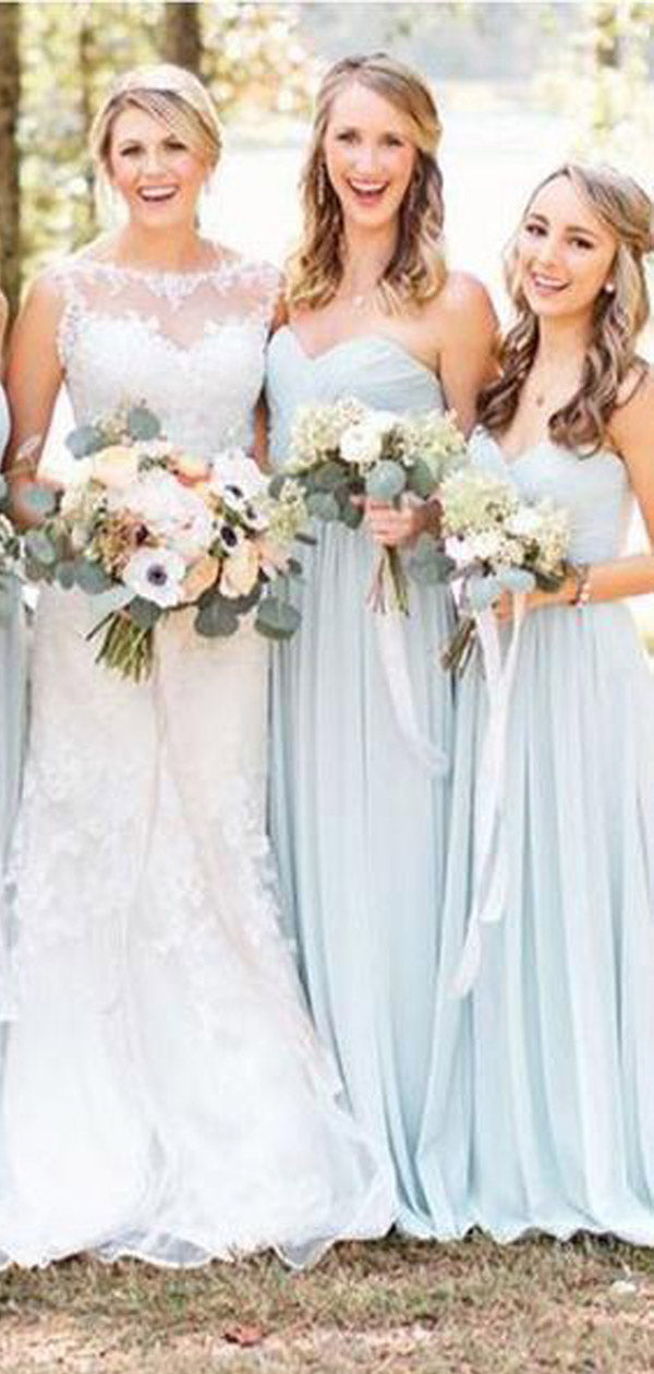 heart shaped bridesmaid dresses SHEIN Belle Heart-Shaped Neckline, Ruffle Sleeve, Oversized Hem Adult Bridesmaid Dress