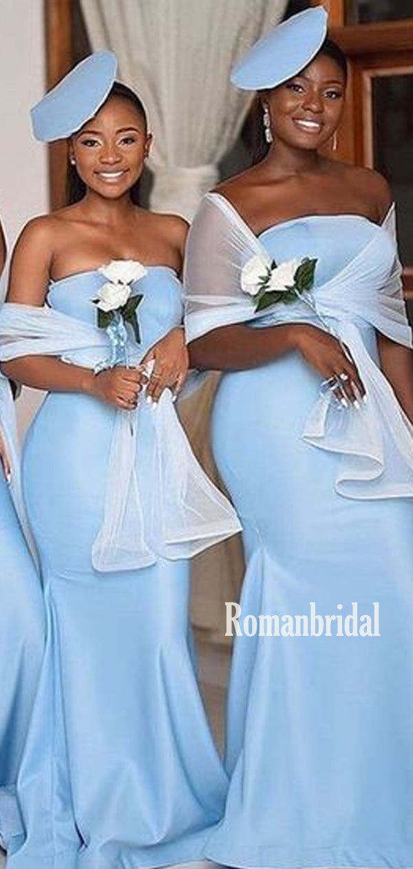 Mermaid Straight Simple Cheap Long Bridesmaid Dresses Online,RBWG0050 RomanBridal Mermaid Straight Simple Cheap Long Bridesmaid Dresses Online,RBWG0050 RomanBridal
