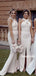 Mermaid Side Slit Simple Floor-length Long Bridesmaid Dresses Online,RBWG0051