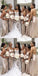 Mermaid Spaghetti Straps Backless Simple Cheap Long Bridesmaid Dresses, BD0601