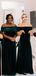 Vintage Straight Long Velvet Simple Bridesmaid Dresses, BD0544