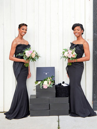 Newest Mermaid Sleeveless Simple Cheap Long Bridesmaid Dress, BD0471