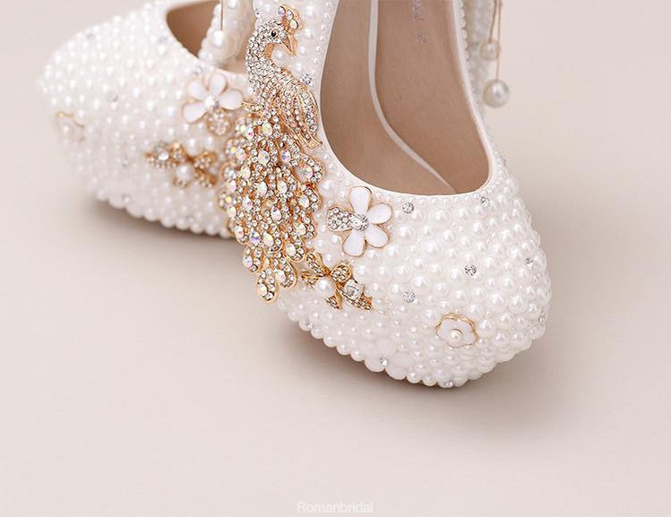 Champagne Diamond Wedding Shoes in 2024 | Wedding shoes, Stiletto, Stiletto  heels