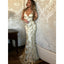 Newest Mermaid Spaghetti Straps Tulle With Sequins Long Prom Dress, PD0137