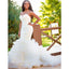 Newest Mermaid Sleeveless Sweetheart Backless Wedding Dresses With Train, WD0389