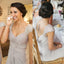 Elegant Floor-Length V-neck Jersey Beading Sequins cheap Bridesmaid Dress , BD0434