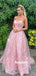 Simple Straight A-line Tulle Cheap Long Prom Dresses,RBPD0116