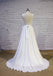 Romantic Elegant New Designed A Line Backless Floor Length chiffon Wedding Dresses with train, WD0349
