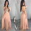 Popular A-Line Sexy Deep V-Neck Backless Prom Gowns Sequin Evening Party Dresses, long prom dresses , PD0502