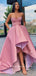 Ball Gown Sweetheart High Low Simple Cheap Prom Dresses Online,RBPD0005