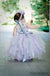 Light Purple Satin Tulle Pixie Tutu dresses, Lovely Cheap Flower Girl Dresses,  FG017