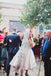 Elegant Off-shoulder A-line White Short Wedding Dresses, WD0315