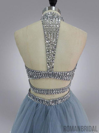 Charming popular Homecoming Dress Sexy Rhinestone Bateau Short Prom Dress Party Dress, Homecoming dresses, HD0312